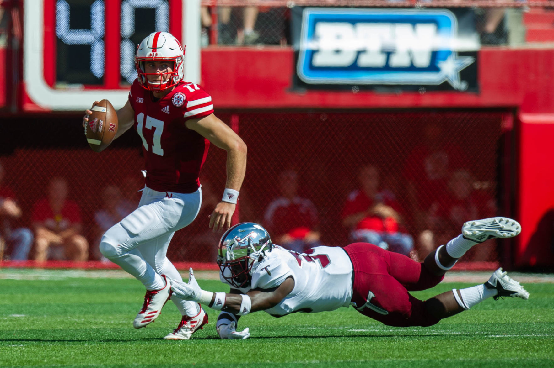 Troy vs. Nebraska, 9/15/18